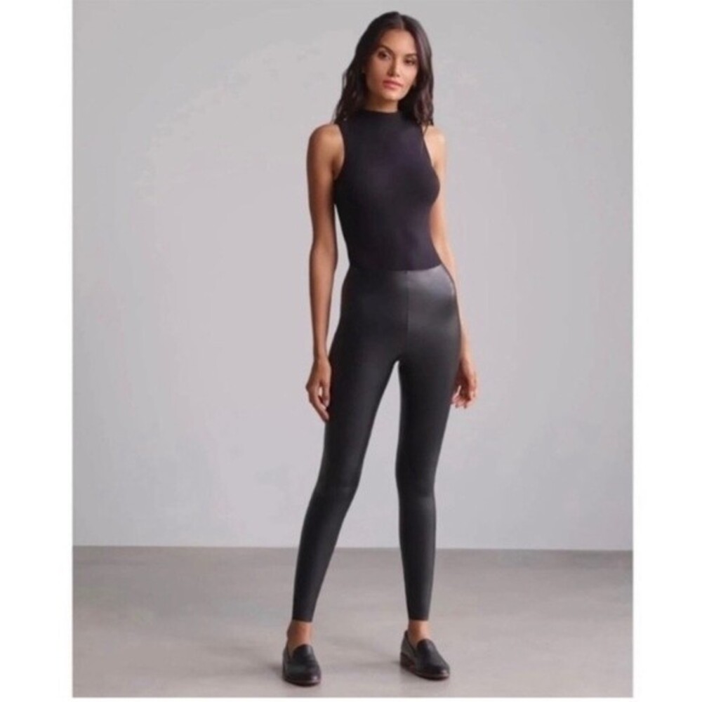 Commando Faux Leather Leggings in Black S
